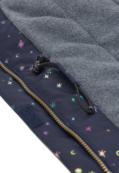 Mikk-line vinterjacka med glitter - Dark Navy - Jacka - MamaMilla