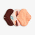 Imse Vimse Trosskydd (tygskydd) i ekologisk bomullsflanell - 3 st - Orange Sprinkle - Trosskydd - MamaMilla
