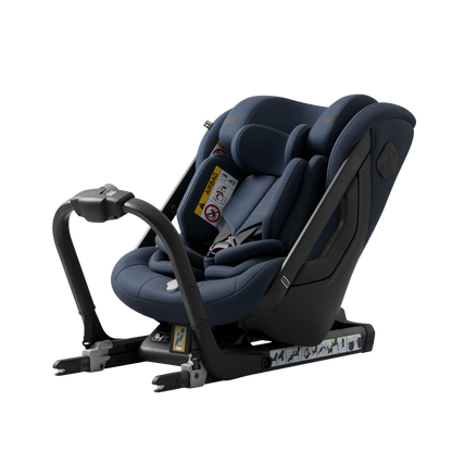 Axkid ONE+ 3 - Glacier Lake Blue - iSize 40-125 cm - 40-125 cm (Nyfödd till 7 år) - MamaMilla
