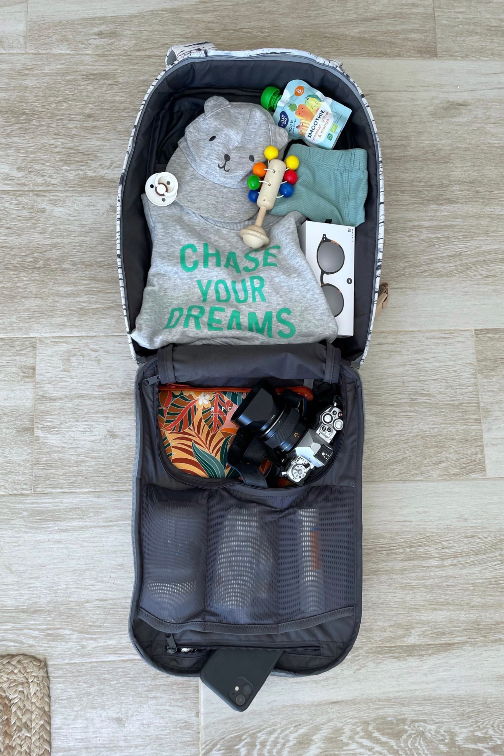 MiniMeis Rygsæk til G5 Core &amp; Premium - Blå - Pusletaske - MamaMilla