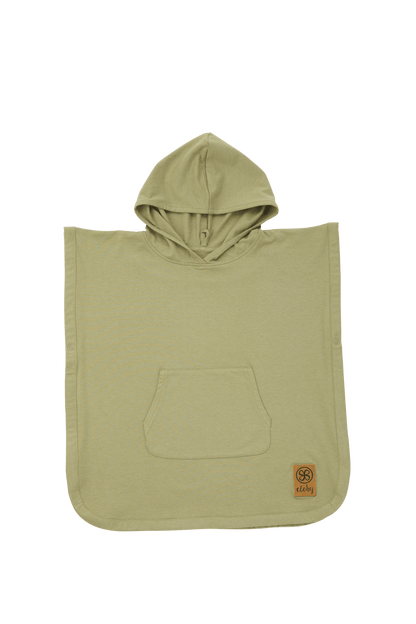 Cloby UV Poncho - Olivgrön 3-5 år - - MamaMilla