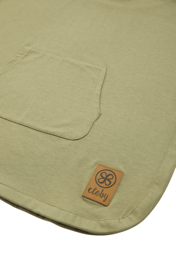 Cloby UV Poncho - Olivgrön 1-3 år - - MamaMilla