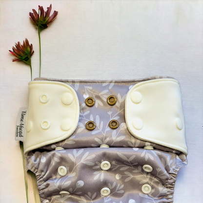 Svenska Skogen | Pocket blöja Stretch | 5-17kg: Humleblommor blå / Inga inlägg - - MamaMilla