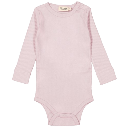 MarMar bodysuit i modal - Lilac Bloom - bodysuit - MamaMilla