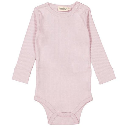 MarMar bodysuit i modal - Lilac Bloom - bodysuit - MamaMilla