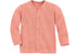 Stickad jacka i våffelstickad - Merinoull - Soft Pink - Disana ekologiska babykläder