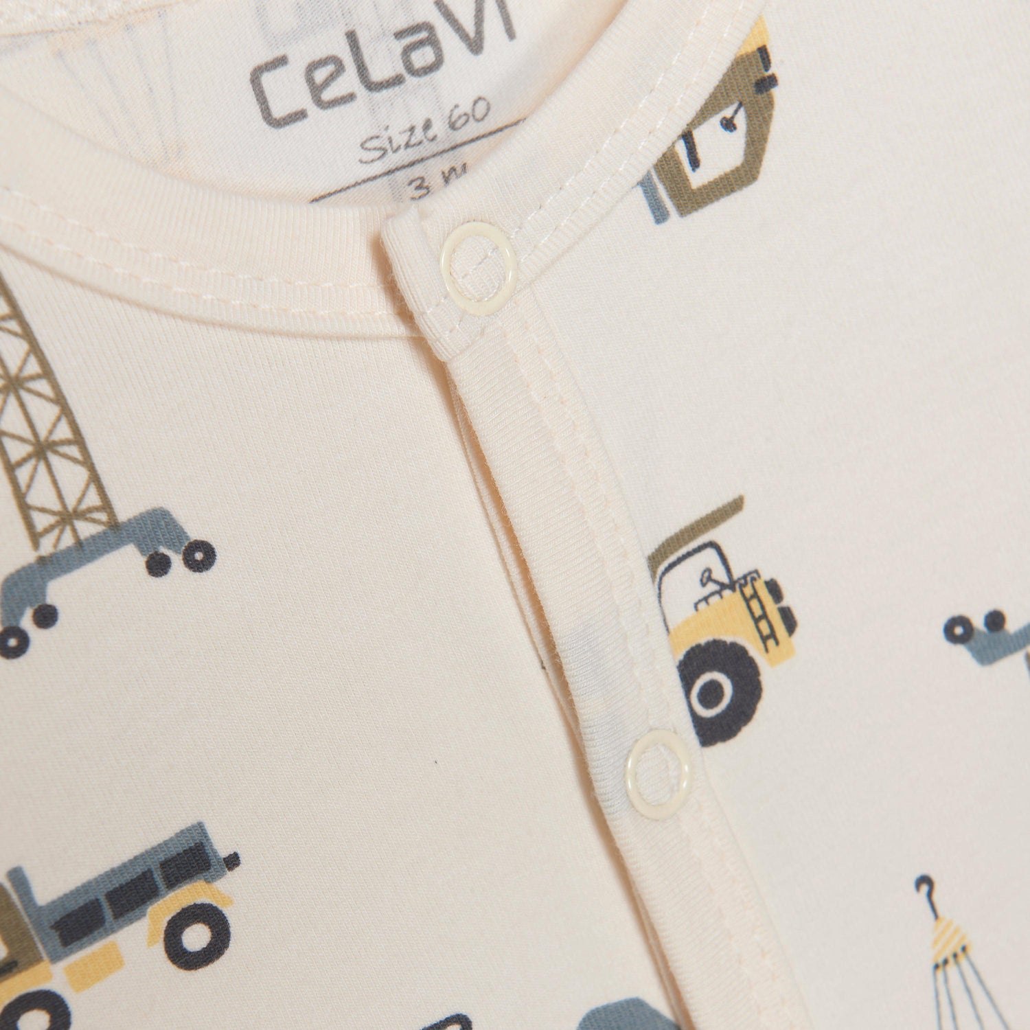 Celavi Overall - Arbetsbilar - Aloe - Overall - MamaMilla