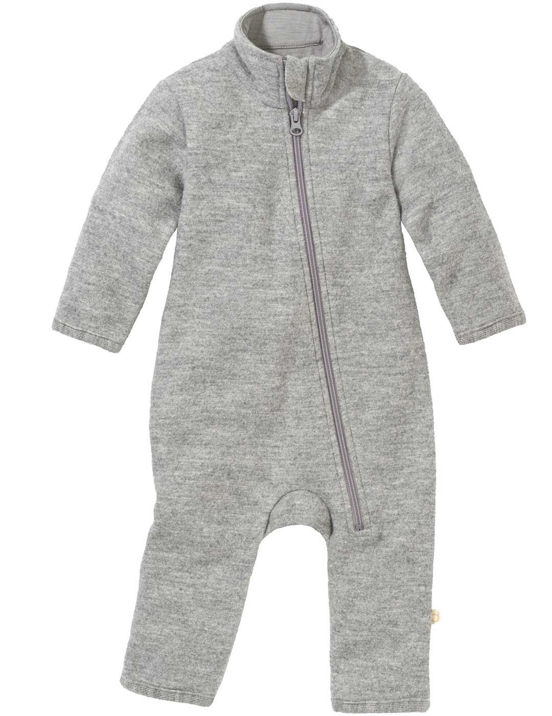Sommarkostym i Light Wool - Ljusgrå - Disana ekologiska babykläder