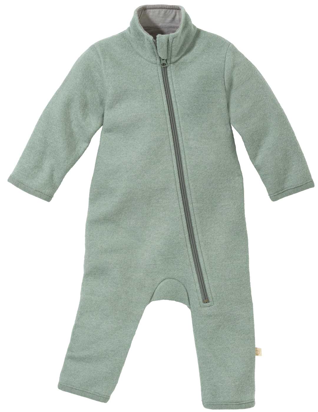 Sommarkostym i Letkalket Wool – Jade – Disana ekologiska babykläder