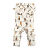 Katvig jumpsuit med motiv - Off white - Jumpsuit - MamaMilla