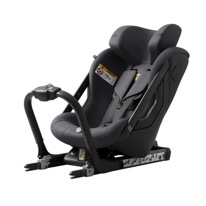 Axkid ONE 3 - Arctic Mist Grey - iSize 61-125 cm - 61-125 cm (3 månader till 7 år) - MamaMilla