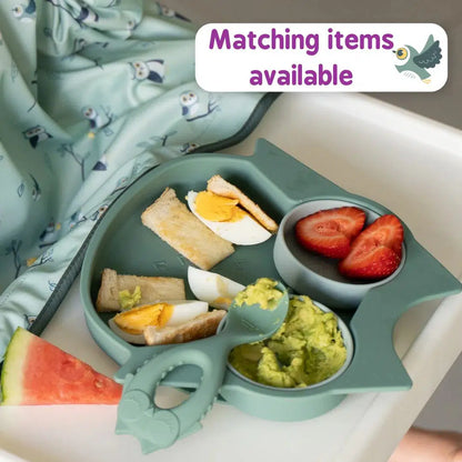 Tidy Tot silikonsked med handtag - 2 st - Bestick - MamaMilla