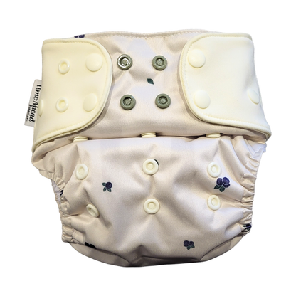 Svenska Skogen | Pocket blöja Stretch | 5-17kg: Humleblommor blå / Inga inlägg - - MamaMilla