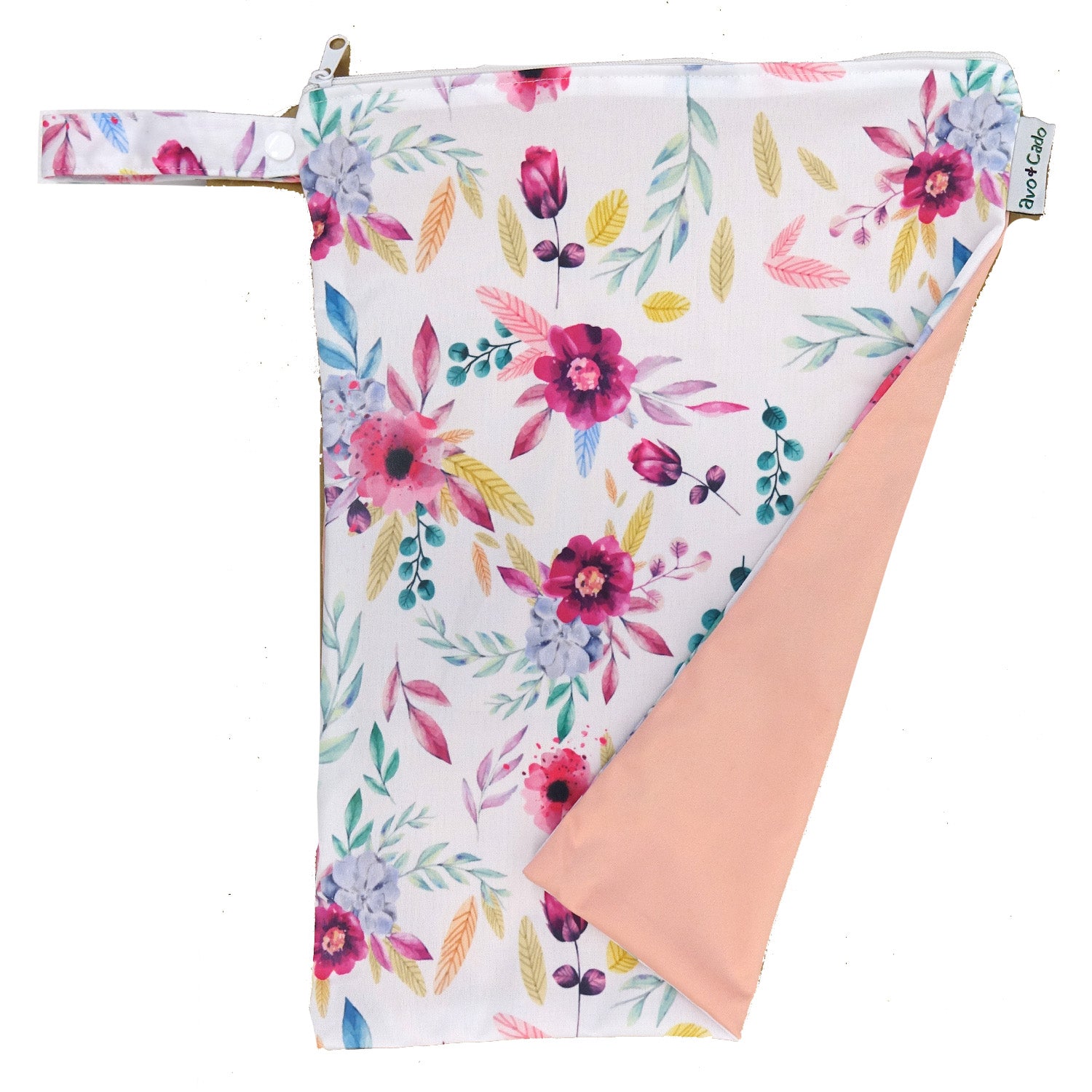 avo+cado Wetbag Medium med One Room - Blommor - Wetbag medium - MamaMilla