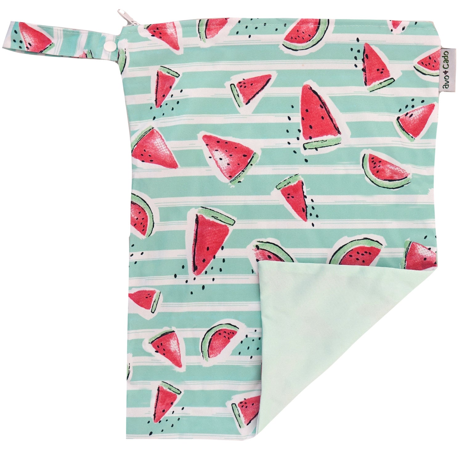 avo+cado Wetbag Medium med ett fack - Meloner - Wetbag medium - MamaMilla