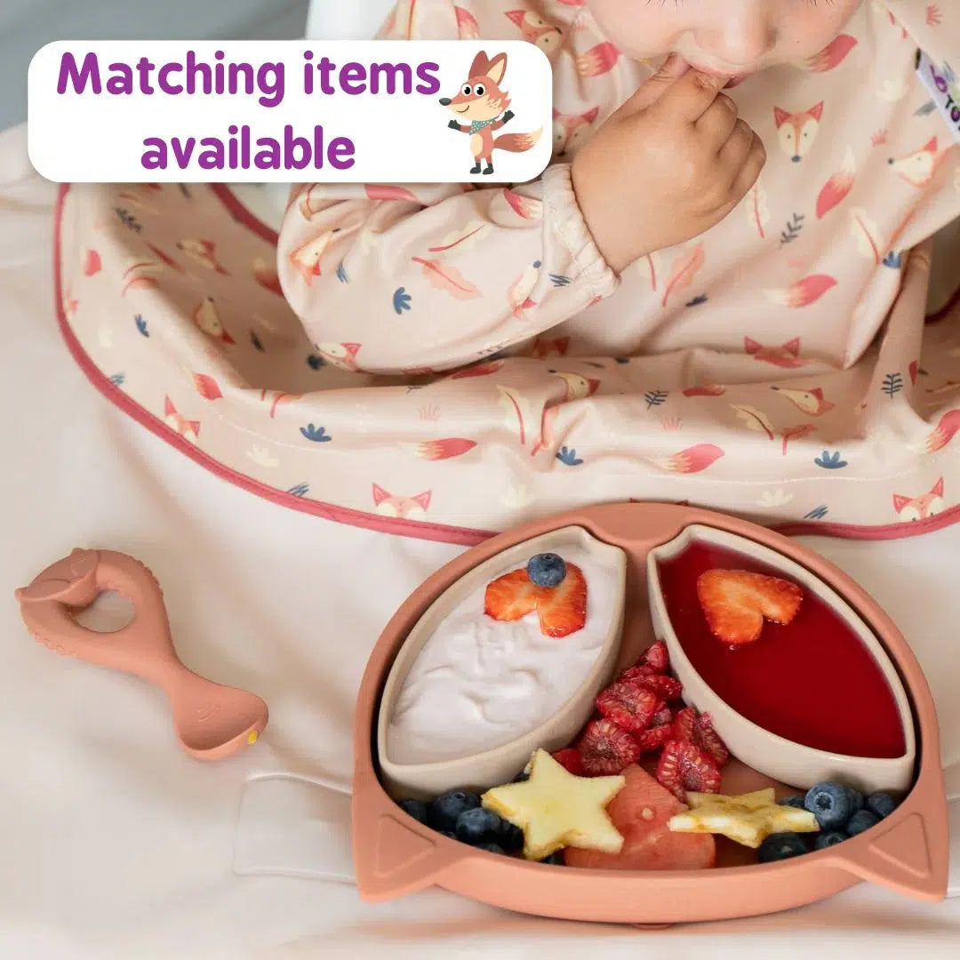 Tidy Tot silikonsked med handtag - 2 st - Bestick - MamaMilla