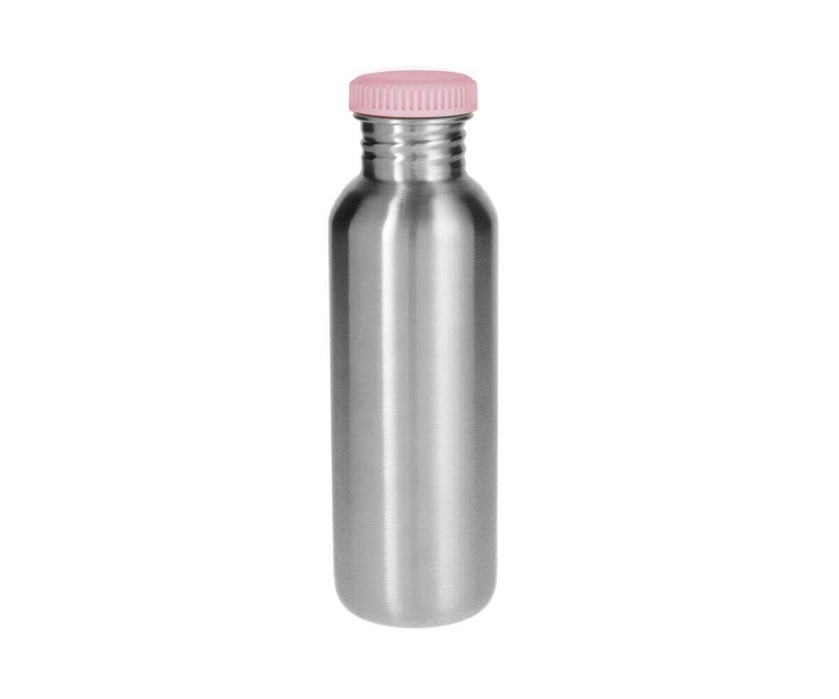 Pip dricksflaska i rostfritt stål - 750 ml - Pink Basic - Dricksflaska i stål - MamaMilla