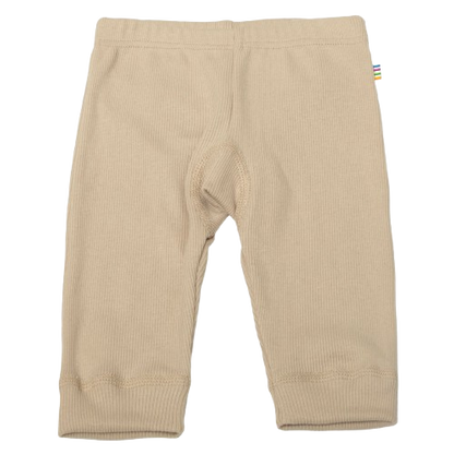 Joha leggings i ekologisk bomull - Beige - Byxor - MamaMilla