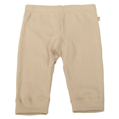 Joha leggings i ekologisk bomull - Beige - Byxor - MamaMilla