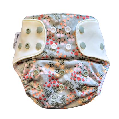 Svenska Skogen | Pocket blöja Stretch | 5-17kg: Humleblommor blå / Inga inlägg - - MamaMilla