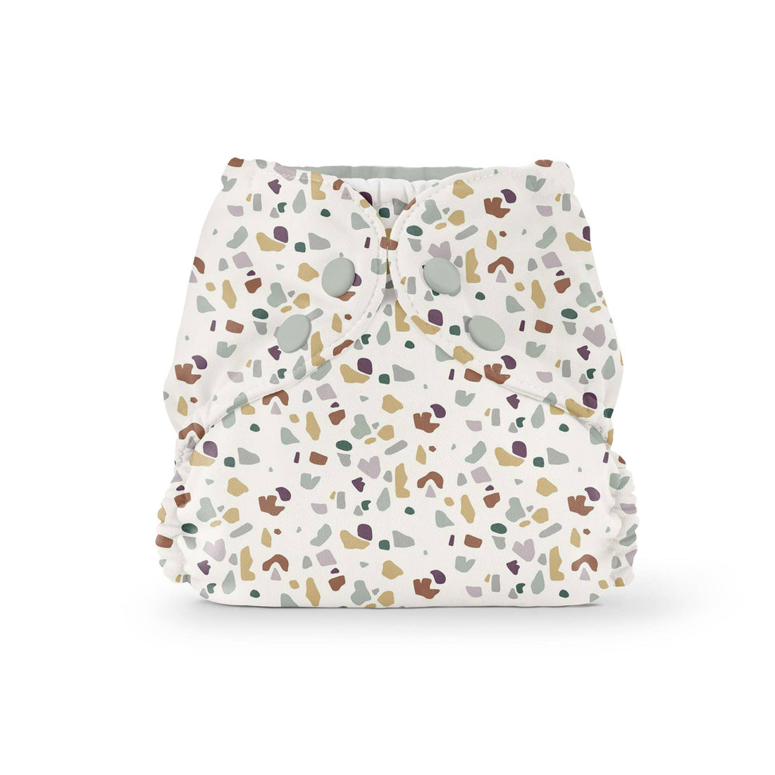 Yttre (+ simblöja): Terrazzo / storlek 1 (7-17 lbs) - - MamaMilla