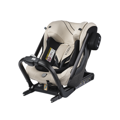 Axkid ONE 2 - Brick Melange - iSize 61-125 cm - 61-125 cm (3 månader till 7 år) - MamaMilla