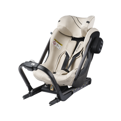 Axkid ONE 2 - Brick Melange - iSize 61-125 cm - 61-125 cm (3 månader till 7 år) - MamaMilla