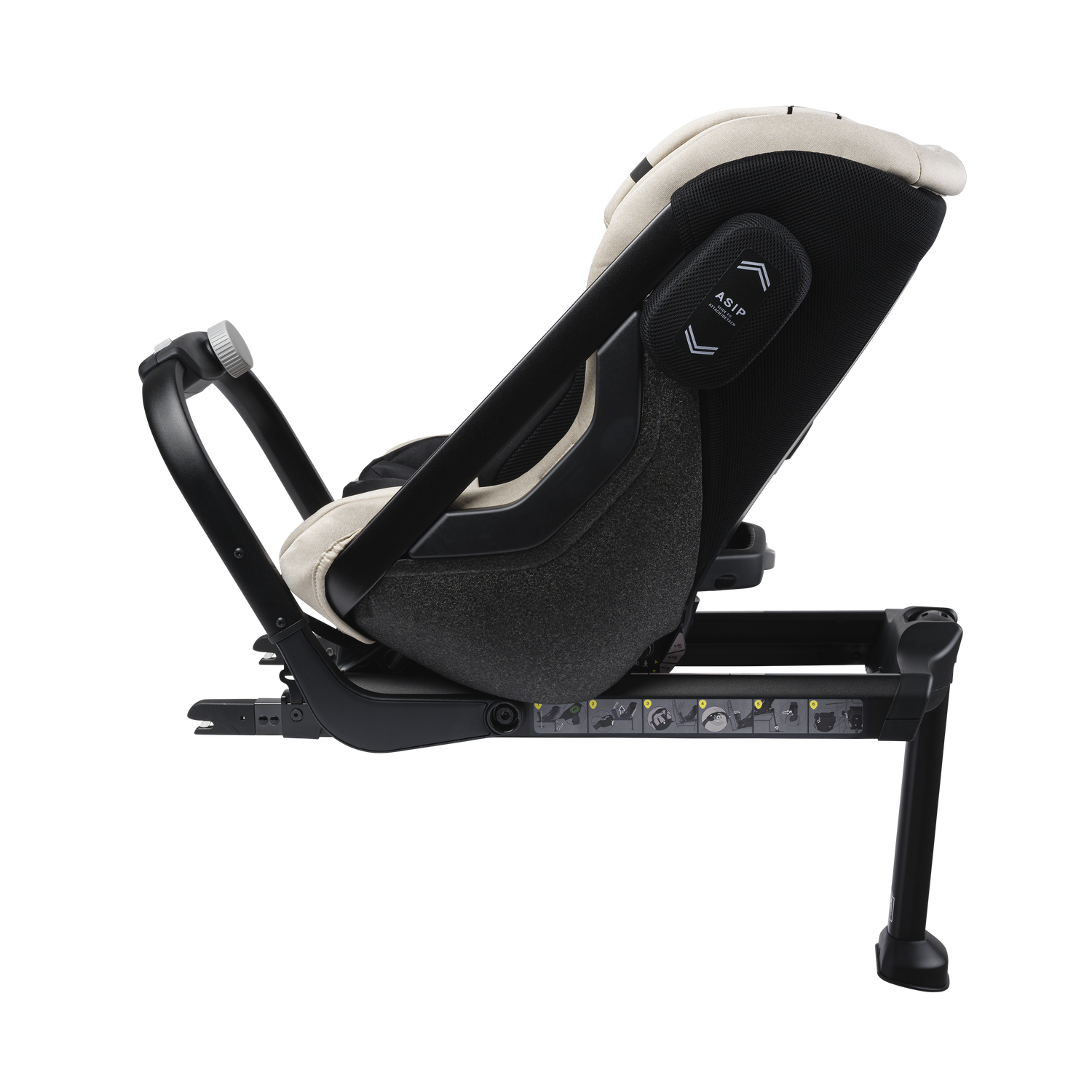 Axkid ONE 2 - Brick Melange - iSize 61-125 cm - 61-125 cm (3 månader till 7 år) - MamaMilla