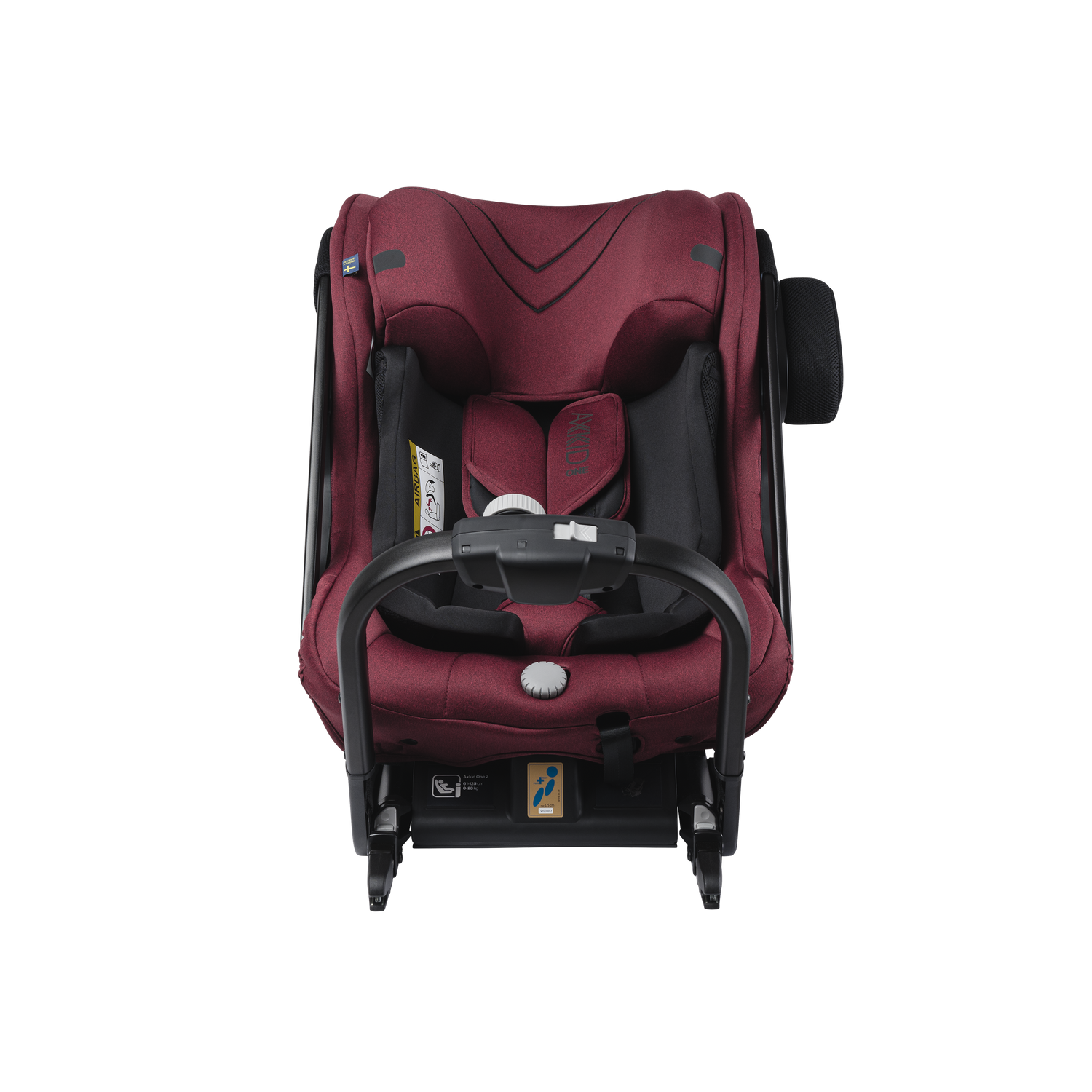 Axkid ONE 2 - Kakel Melange - iSize 61-125 cm - 61-125 cm (3 månader till 7 år) - MamaMilla