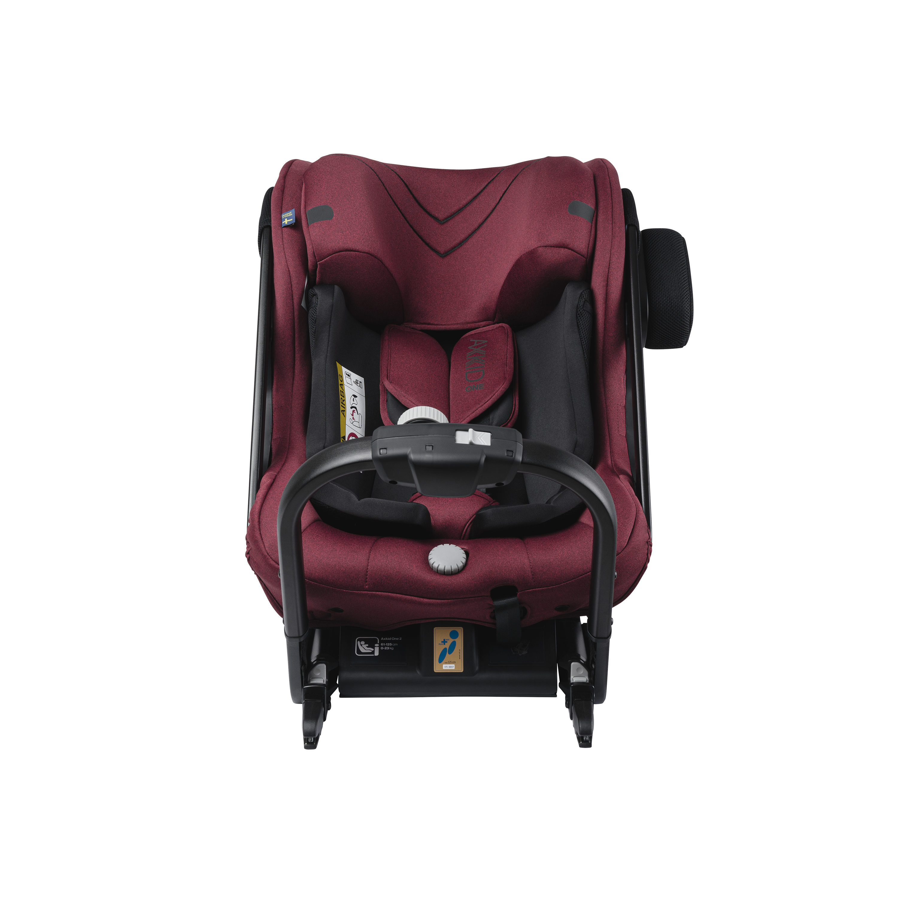 Axkid ONE 2 - Kakel Melange - iSize 61-125 cm - 61-125 cm (3 månader till 7 år) - MamaMilla