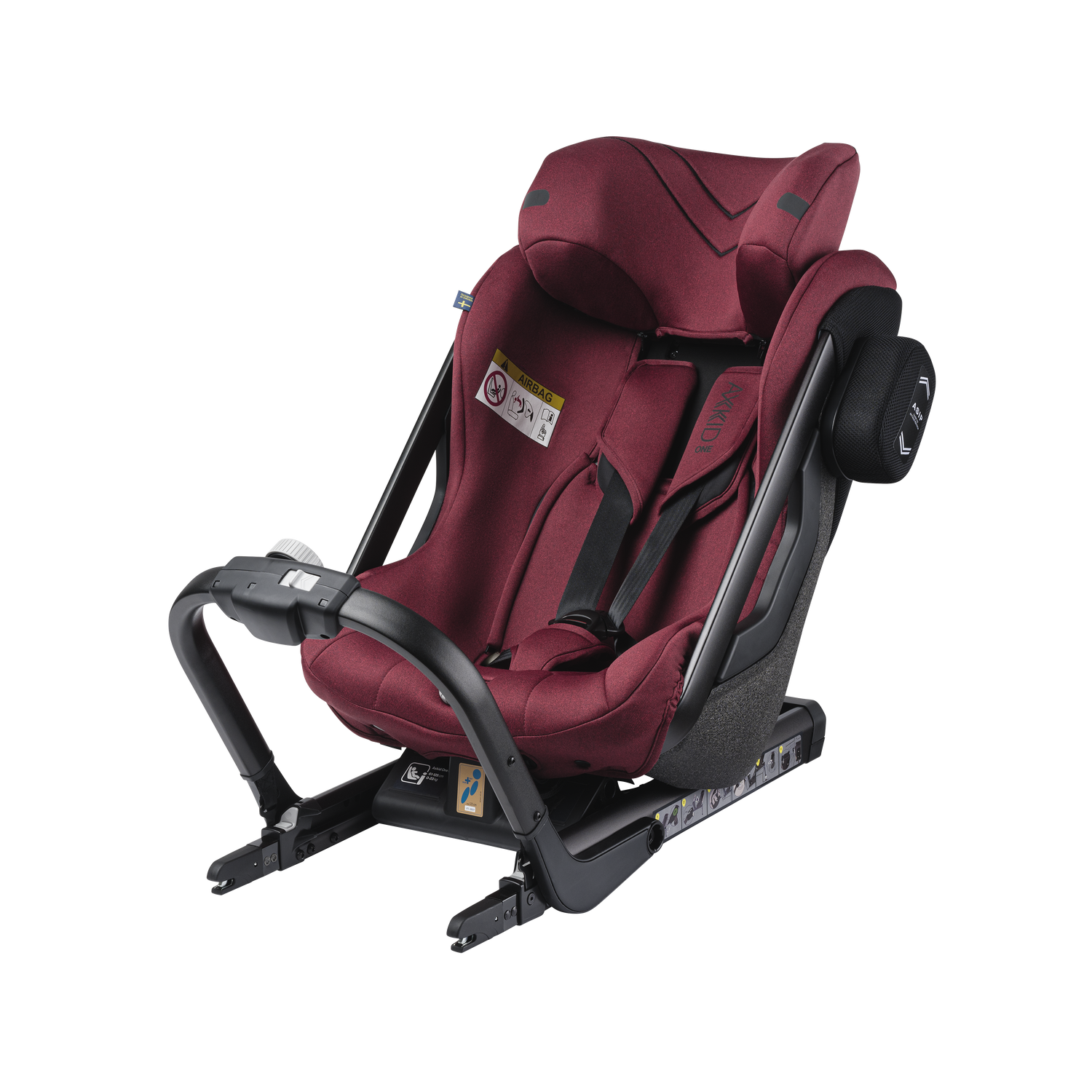 Axkid ONE 2 - Kakel Melange - iSize 61-125 cm - 61-125 cm (3 månader till 7 år) - MamaMilla
