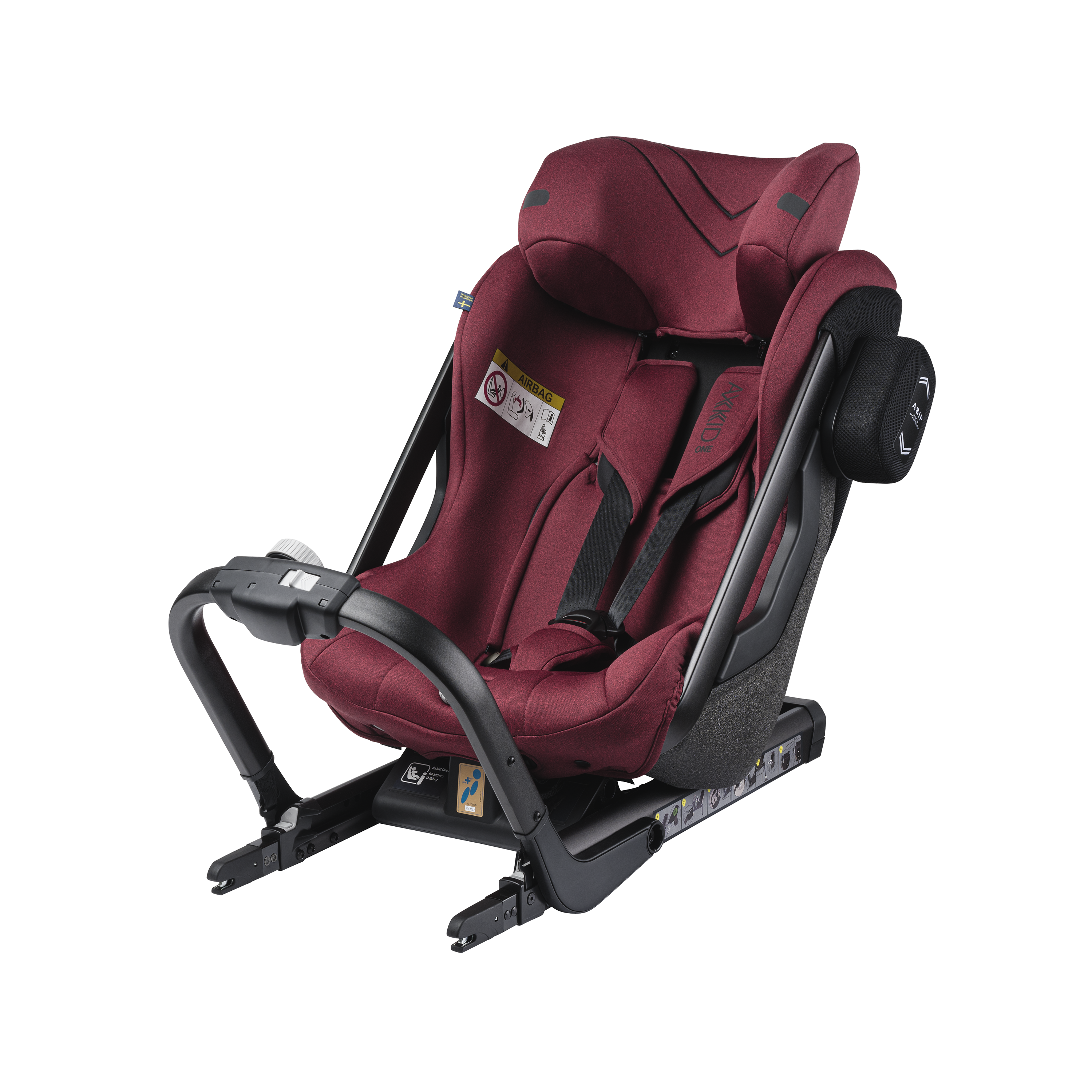 Axkid ONE 2 - Kakel Melange - iSize 61-125 cm - 61-125 cm (3 månader till 7 år) - MamaMilla