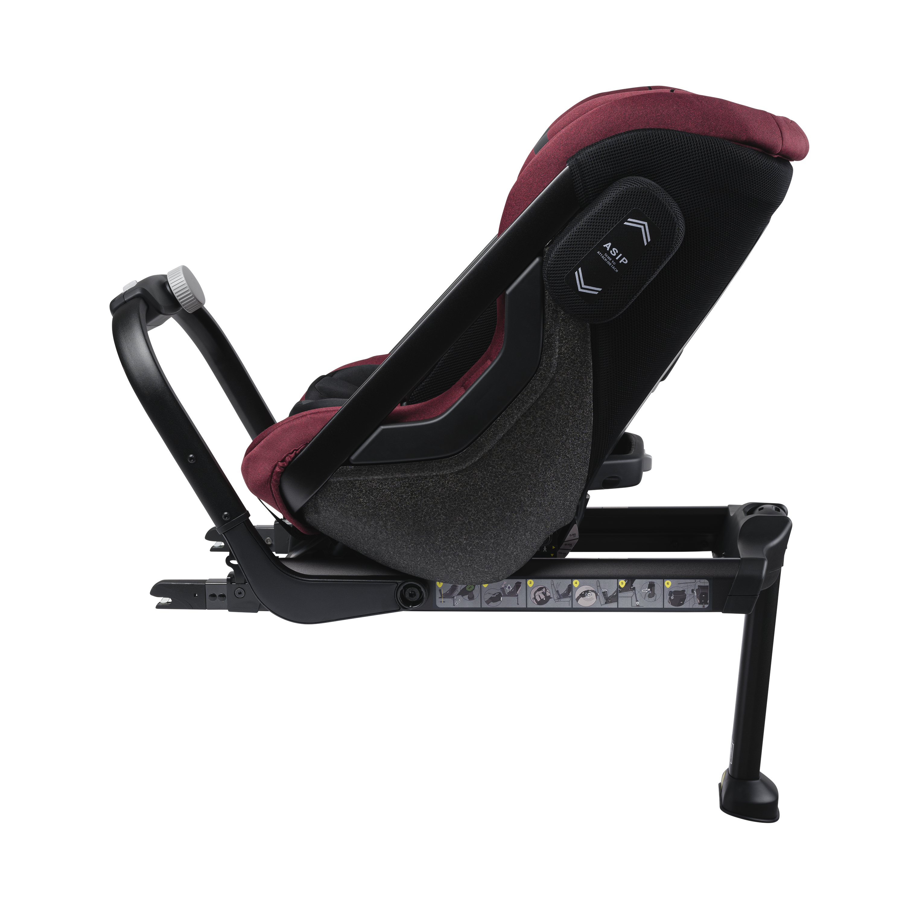 Axkid ONE 2 - Kakel Melange - iSize 61-125 cm - 61-125 cm (3 månader till 7 år) - MamaMilla