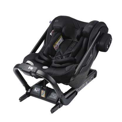 Axkid ONE+ 2 - Tjära - iSize 40-125 cm - 40-125 cm (Nyfödd till 7 år) - MamaMilla
