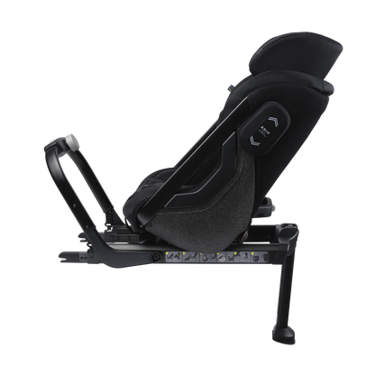 Axkid ONE+ 2 - Tjära - iSize 40-125 cm - 40-125 cm (Nyfödd till 7 år) - MamaMilla