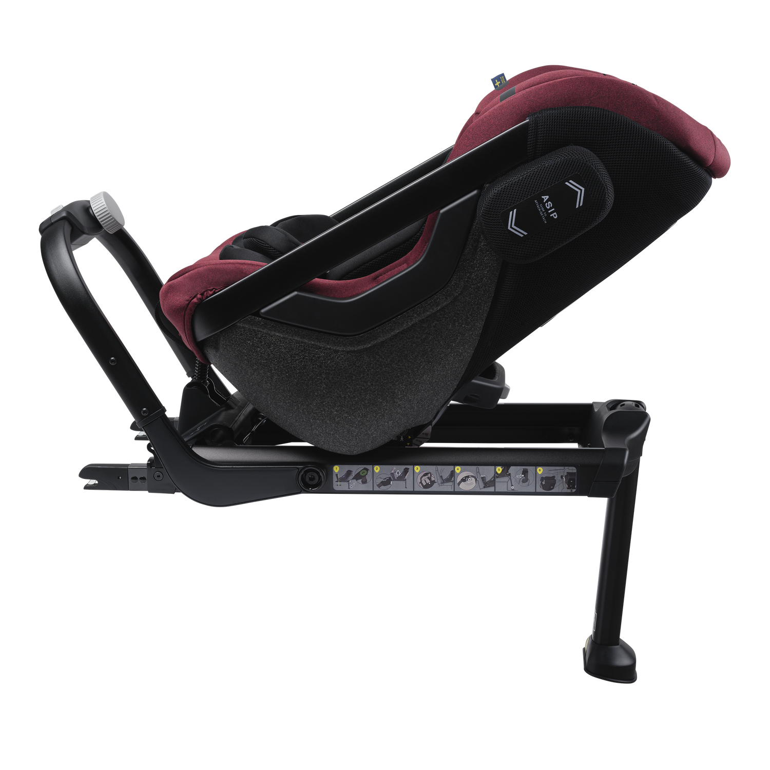Axkid ONE 2 - Kakel Melange - iSize 61-125 cm - 61-125 cm (3 månader till 7 år) - MamaMilla