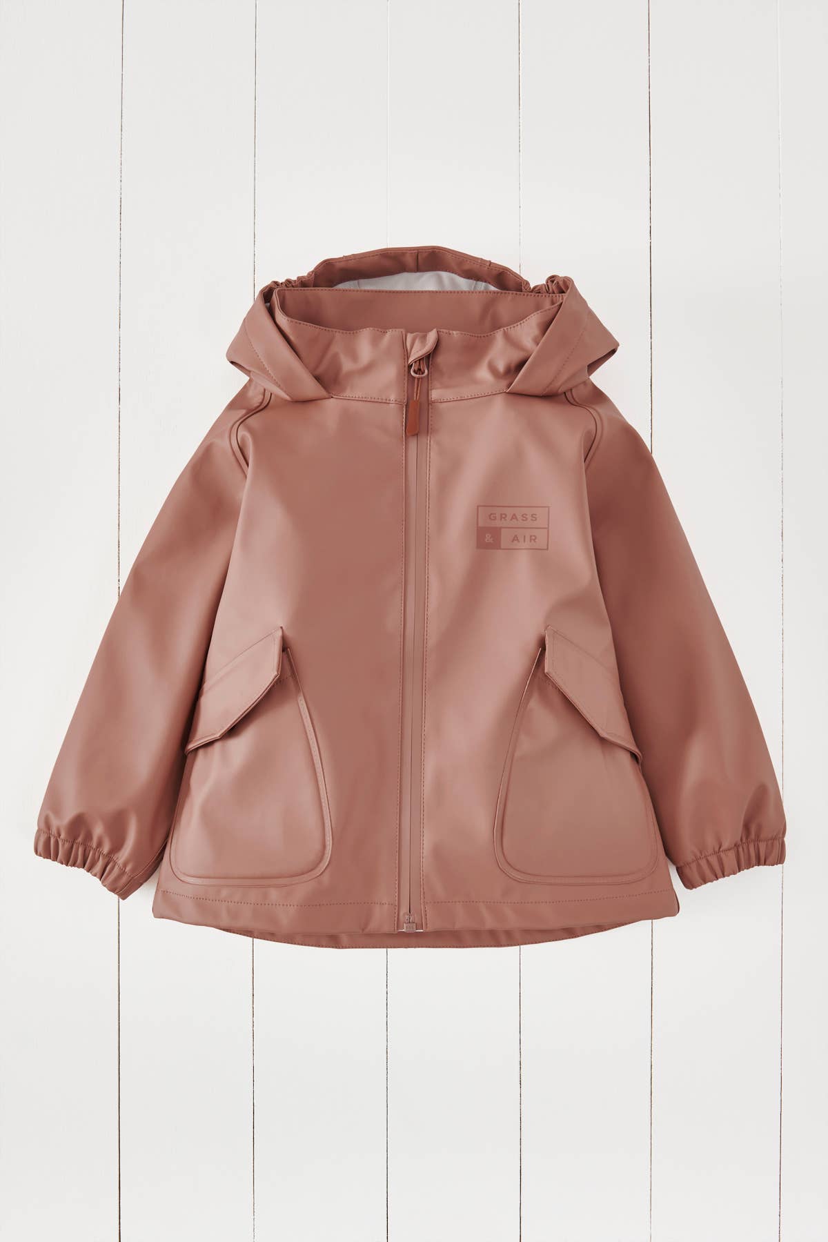 Grass &amp; Air rose regnjakke