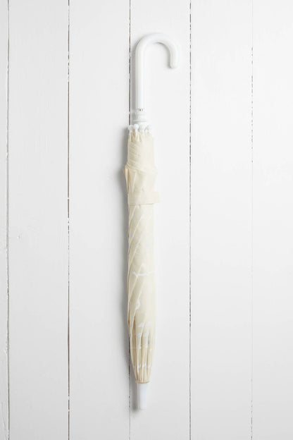 Grass &amp; Air stenfarvet paraply lukket