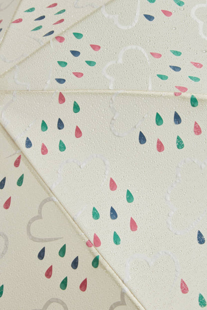 Grass &amp; Air stenfarvet paraply set fra siden