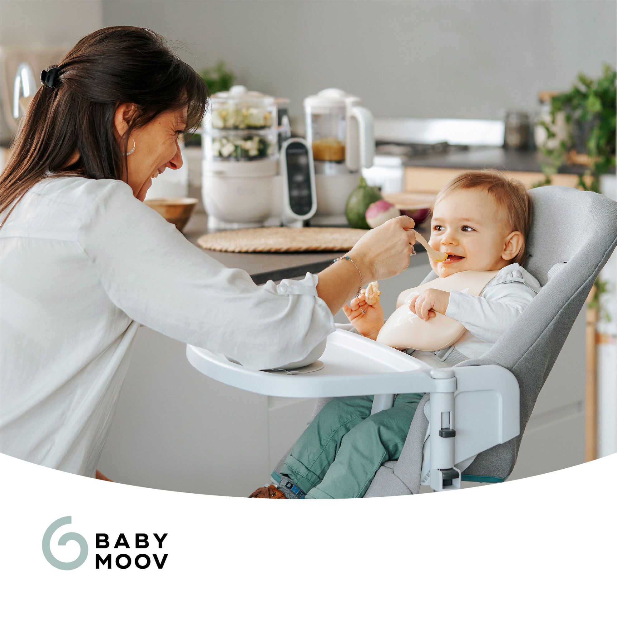 Babymoov Matmaskin - Nutribaby Plus - Mineral Beige - Matmaskin - MamaMilla