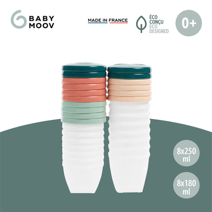 Babymoov Mathinkar (ECO) - 8x250ml + 8x180ml - Mathinkar - MamaMilla