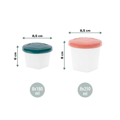 Babymoov Mathinkar (ECO) - 8x250ml + 8x180ml - Mathinkar - MamaMilla