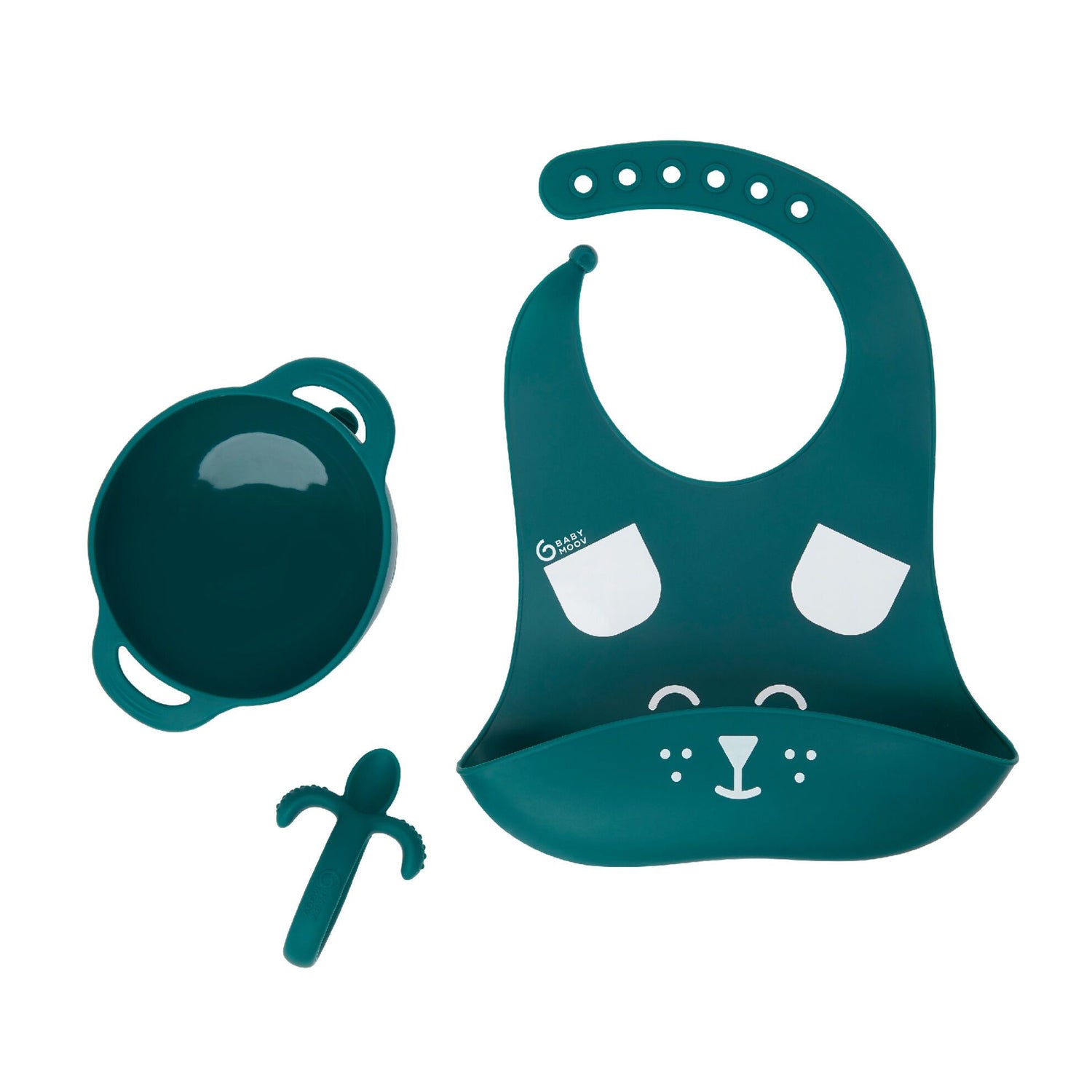Babymoov Middagsset 6-12 månader - Blue Dog - Middagsset - MamaMilla