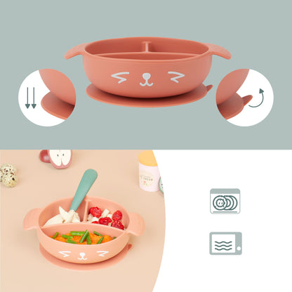 Babymoov Spisesæt 12-24 mdr - Terracotta Ræv - Spisesæt - MamaMilla