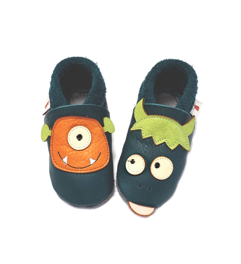 Baobaby Classic Baby Skor - Monster L - - MamaMilla