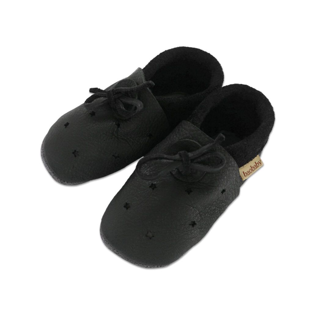 Baobaby Sandaler - Stars Black XXL - - MamaMilla