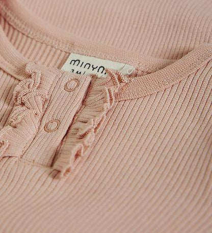 Minymo Body in Rib - Mahogny Rose - Body - MamaMilla