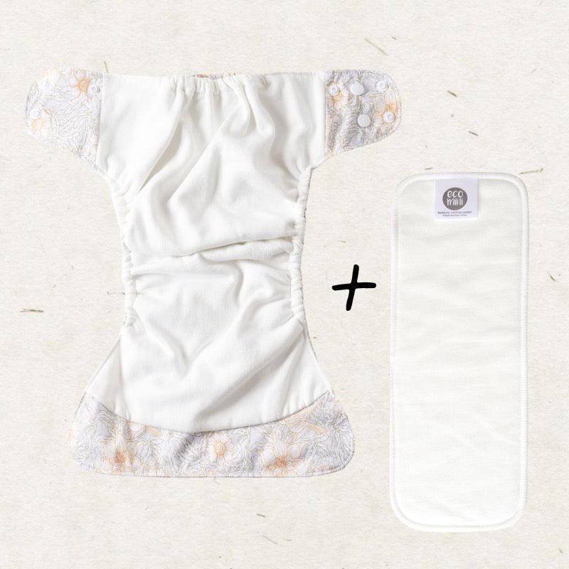 One Size Bamboo Pocket blöja. Namib - - MamaMilla