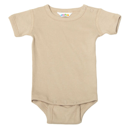Joha body i ekologisk bomull - Beige - Body - MamaMilla