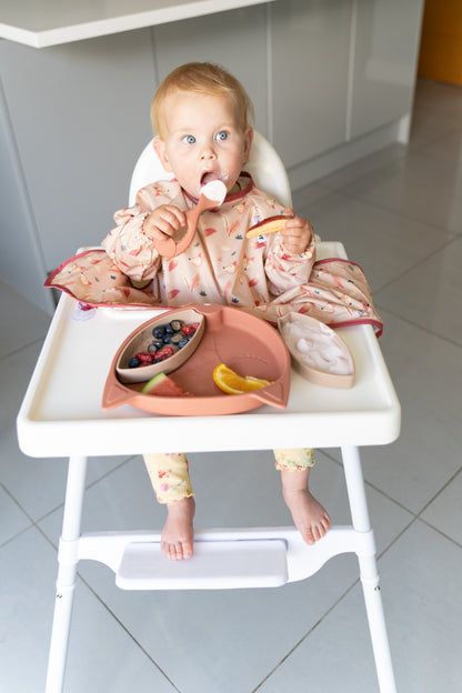 Tidy Tot silikonsked med handtag - 2 st - Bestick - MamaMilla